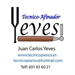 Juan Carlos Yeves Técnico Afinador Pianos, Valencia