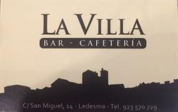 Bar Confitería La Villa, S.l., Ledesma