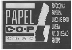 Papel Cop, Jaraiz de la Vera