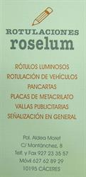 Rotulaciones Roselum, Cáceres