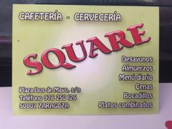 Cafetería Square, Zaragoza