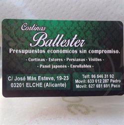 Cortinas Ballester, Elche