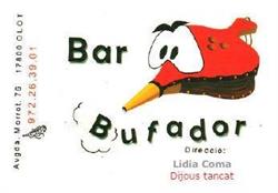 Bar Bufador, Olot