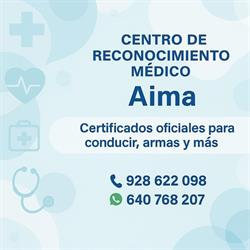 Reconocimiento Medico Aima, Arucas