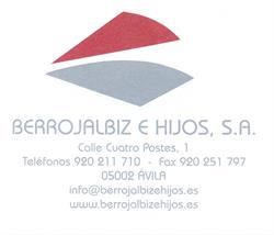 Berrojalbiz e Hijos S.a., Ávila
