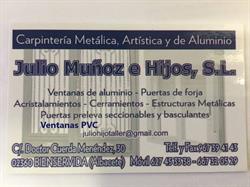 Carpintería Metálica Julio Muñoz e Hijos S.L., Bienservida