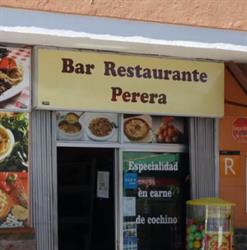 Bar restaurante perera, Vega de San Mateo