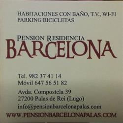 Pensión Residencia Barcelona, Palas de Rei