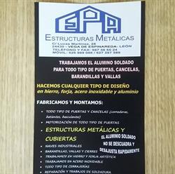 Estructuras Metálicas Epa, S.l., Vega de Espinareda