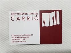 Restaurante Carrió, Jávea