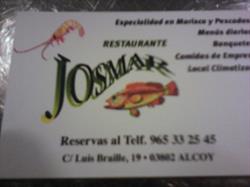 Josmar Restaurante, Alcoi