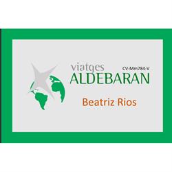 BEATRIZ RIOS, VIATGES ALDEBARAN, Cullera