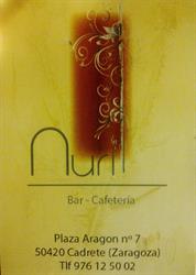 Bar Nuri, Cadrete
