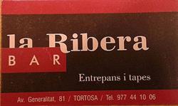 Bar la Ribera C.B., Tortosa
