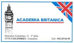 Academia Británica, Colindres