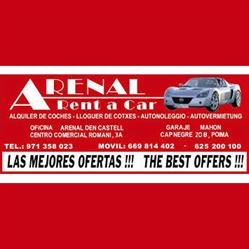 Arenal Rent a Car, Menorca