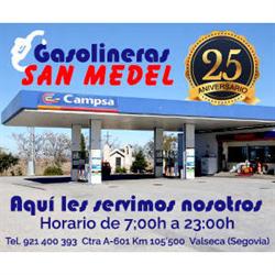 Gasolineras San Medel, Valseca