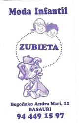 Moda Infantil Zubieta, Basauri