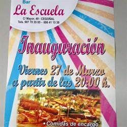 Bar Restaurante La Escuela Cegoñal