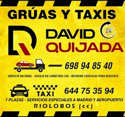 TAXI RIOLOBOS - DAVID QUIJADA, Ríolobos
