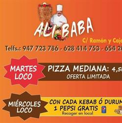 Ali Baba Pizzeria Kebab Y Restaurante, Miranda de Ebro