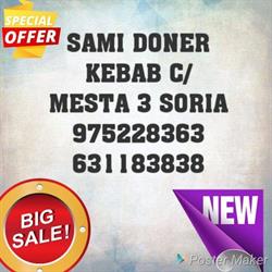SAMI DONER KEBAB, Soria