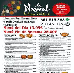Nawab Indian Cuisine, Tres Cantos