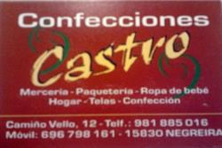Confecciones Castro, Negreira