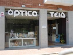 Optica teia, Teià