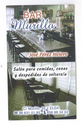 Bar Murillo, Elda
