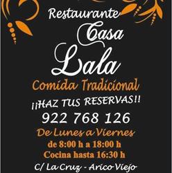 Restaurante CASA LALA, Arico