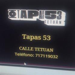 Tapas 53, Santander