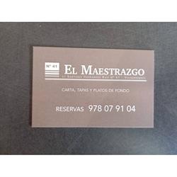 Bar El Maestrazgo, Valderrobres