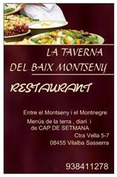 Bar Restaurante Nou Baix Montseny Scp, Vilalba Sasserra