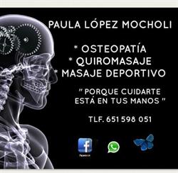Osteopatía Quiromasaje Paula, Mocejón