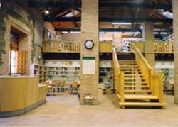 Biblioteca Pública Municipal “José Ángel Mañas” de Sevilla la Nueva.
