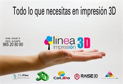 LINEA IMPRESION 3D, Alicante