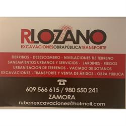 Excavaciones Obra Pública Transportes Rlozano, Montamarta