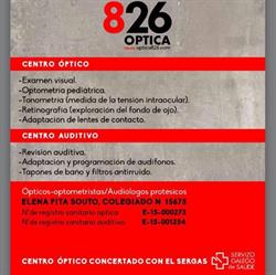 Óptica 826, Narón