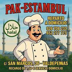 Pak Estambul Kebab Pizza, Valdepeñas