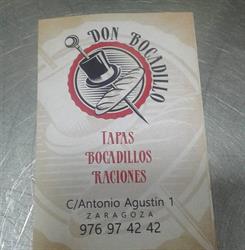 Don Bocadillo, Zaragoza