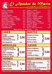 Asador de maria, Linares