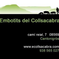 EMBOTITS DEL COLLSACABRA, Cantonigros