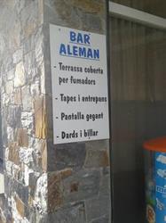 Bar aleman, Olot