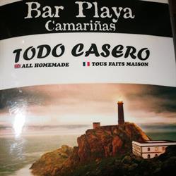 Cafe bar playa, Camariñas