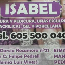 UÑAS Isabel, Elche