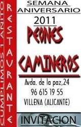 Peones Camineros 1, Villena
