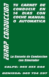 Autoescuela Europ Conducción, Calp