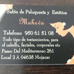 Maheva. Peluquería unisex, Mojácar