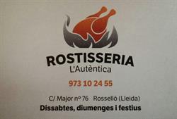 Rostisseria l'Autèntica, Rossello